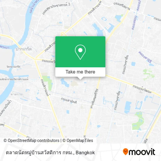 ตลาดนัดหมู่บ้านสวัสดิการ กทม. map