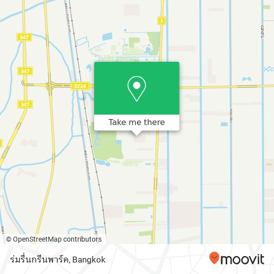 ร่มรื่นกรีนพาร์ค map