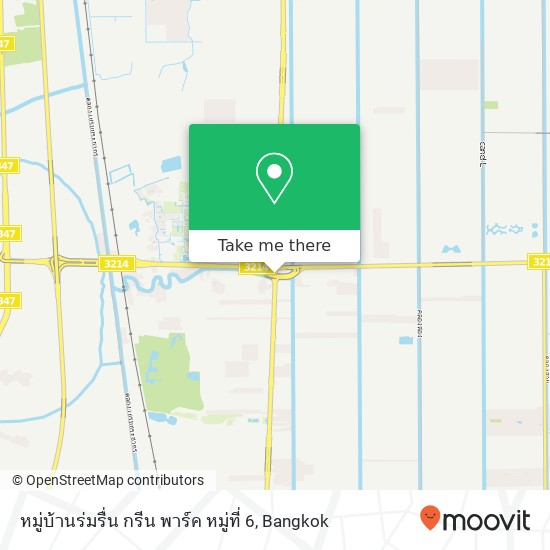 หมู่บ้านร่มรื่น กรีน พาร์ค หมู่ที่ 6 map