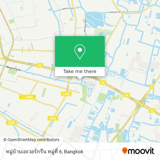 หมู่บ้านเอเวอร์กรีน หมู่ที่ 6 map