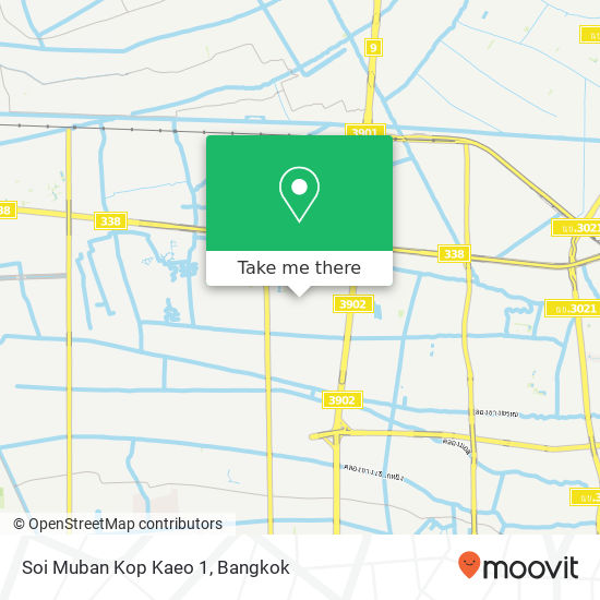 Soi Muban Kop Kaeo 1 map