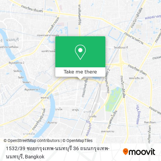 1532 / 39 ซอยกรุงเทพ-นนทบุรี 36 ถนนกรุงเทพ-นนทบุรี map