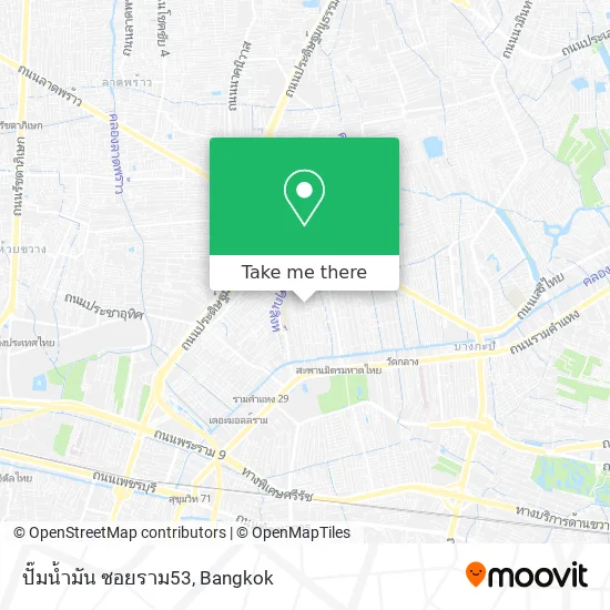 ปั๊มน้ำมัน ซอยราม53 map