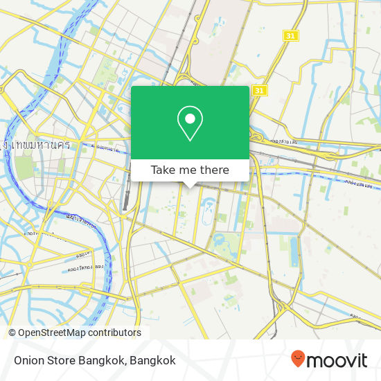 Onion Store Bangkok map