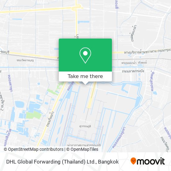 DHL Global Forwarding (Thailand) Ltd. map