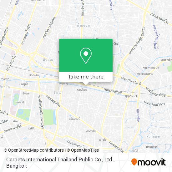 Carpets International Thailand Public Co., Ltd. map