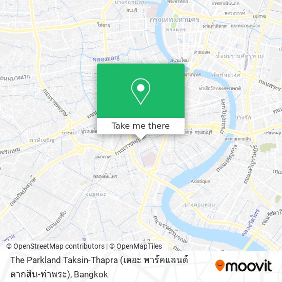 The Parkland Taksin-Thapra (เดอะ พาร์คแลนด์ ตากสิน-ท่าพระ) map