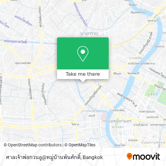ศาลเจ้าพ่อกวนอู@หมู่บ้านพันศักดิ์ map