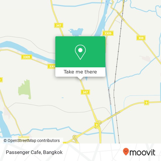 Passenger Cafe map