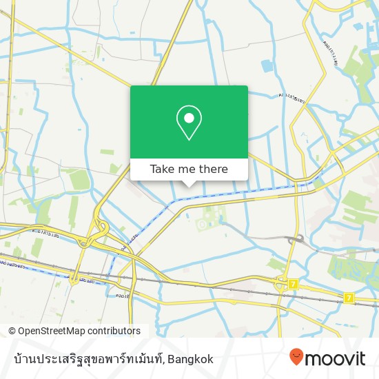 บ้านประเสริฐสุขอพาร์ทเม้นท์ map