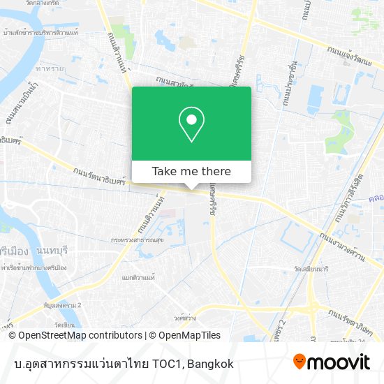 บ.อุตสาหกรรมแว่นตาไทย TOC1 map
