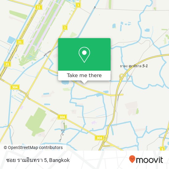 ซอย รามอินทรา 5 map