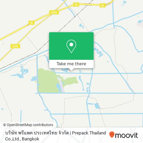 บริษัท พรีแพค ประเทศไทย จำกัด | Prepack Thailand Co.,Ltd. map