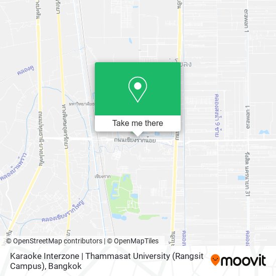 Karaoke Interzone | Thammasat University (Rangsit Campus) map