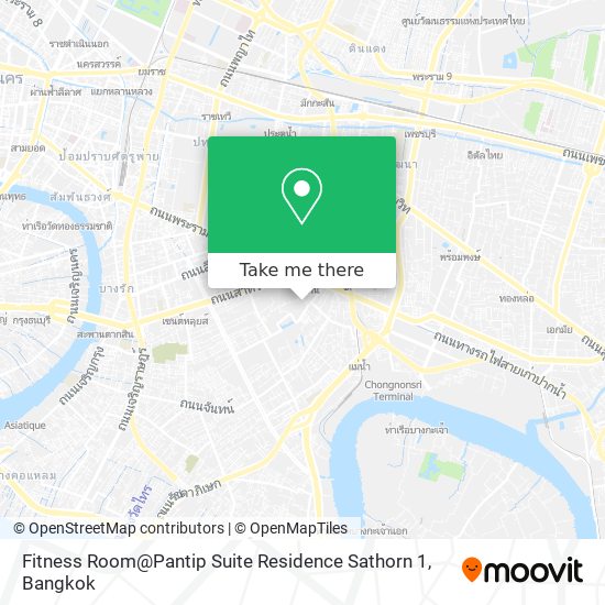 Fitness Room@Pantip Suite Residence Sathorn 1 map