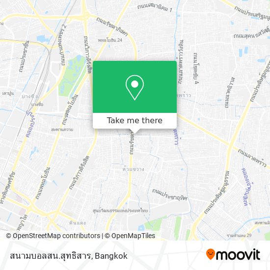 สนามบอลสน.สุทธิสาร map