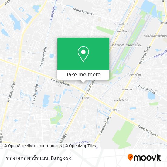 ทองเอกอพาร์ทเมน map