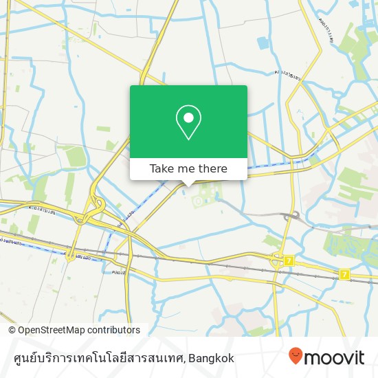 ศูนย์บริการเทคโนโลยีสารสนเทศ map