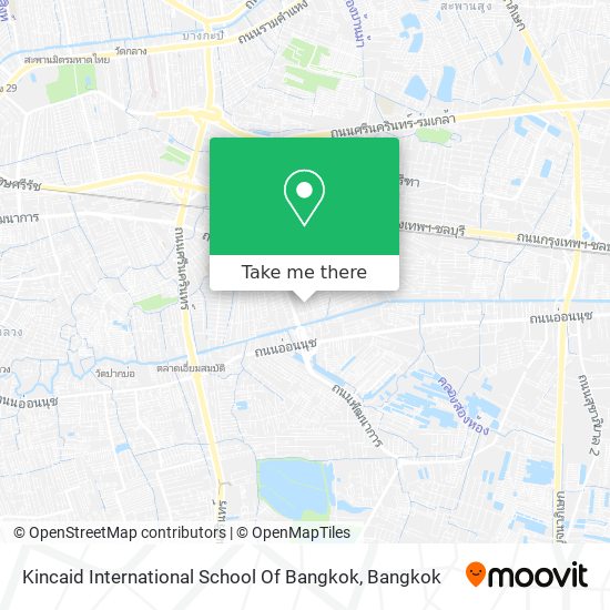 Kincaid International School Of Bangkok map