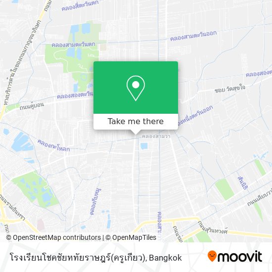 โรงเรียนโชคชัยหทัยราษฎร์(ครูเกียว) map