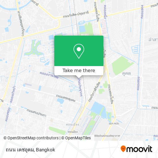 ถนน เดชอุดม map