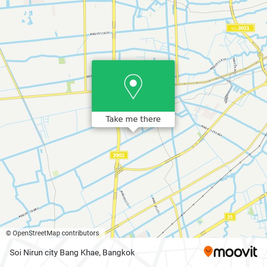 Soi Nirun city Bang Khae map