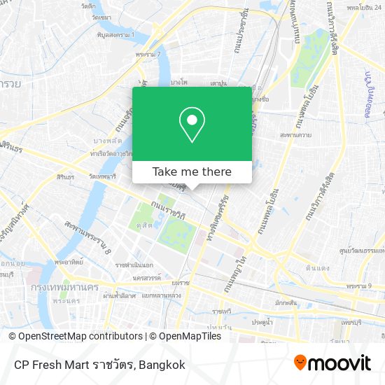 CP Fresh Mart ราชวัตร map