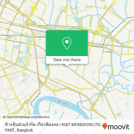 ห้างหุ้นส่วนจำกัด เกียรติมงคล | KIAT MONGKON LTD., PART. map