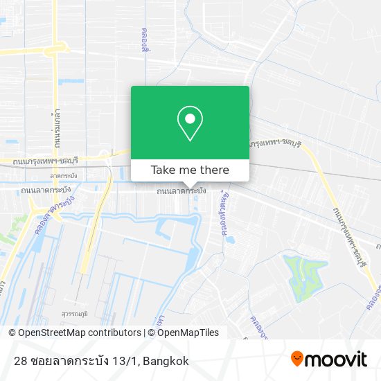 28 ซอยลาดกระบัง 13/1 map