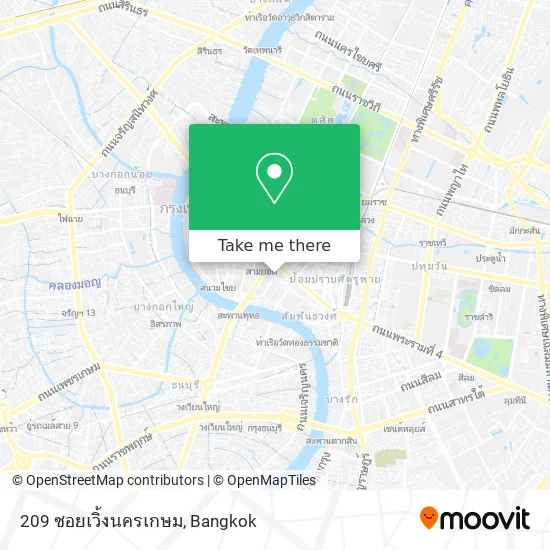 209 ซอยเวิ้งนครเกษม map