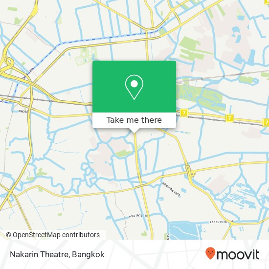 Nakarin Theatre map