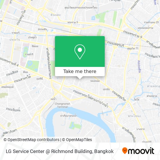 LG Service Center @ Richmond Building map