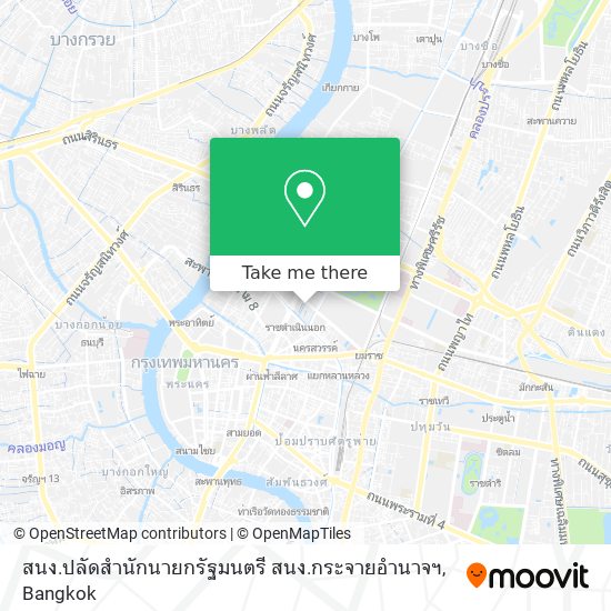 สนง.ปลัดสำนักนายกรัฐมนตรี สนง.กระจายอำนาจฯ map