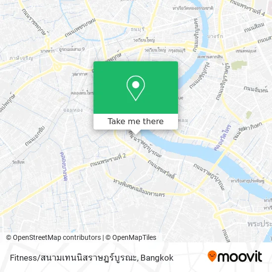 Fitness/สนามเทนนิสราษฏร์บูรณะ map