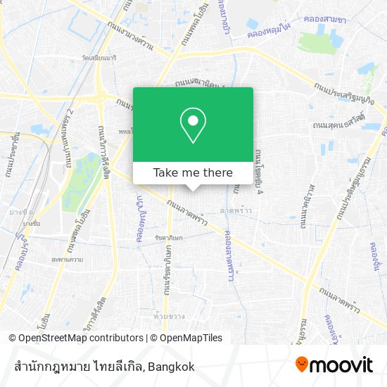 สำนักกฎหมาย ไทยลีเกิล map