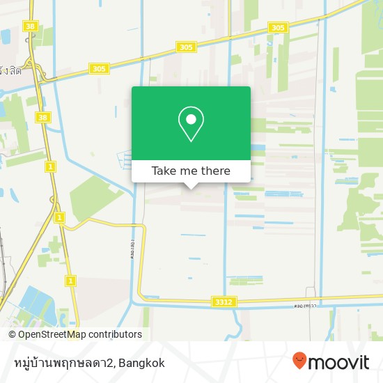 หมู่บ้านพฤกษลดา2 map