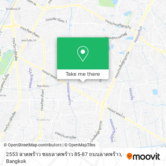 2553 ลาดพร้าว ซอยลาดพร้าว 85-87 ถนนลาดพร้าว map