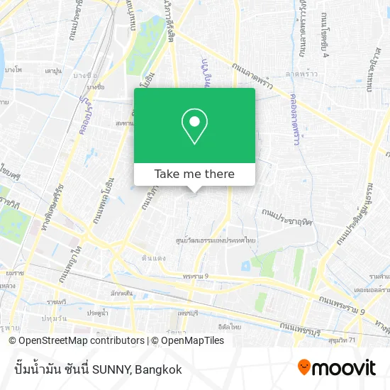 ปั๊มน้ำมัน ซันนี่ SUNNY map