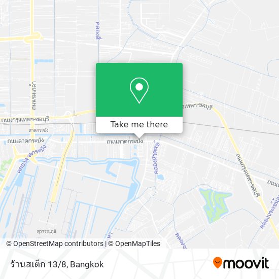 ร้านสเต็ก 13/8 map