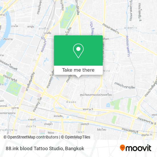 88.ink blood Tattoo Studio map