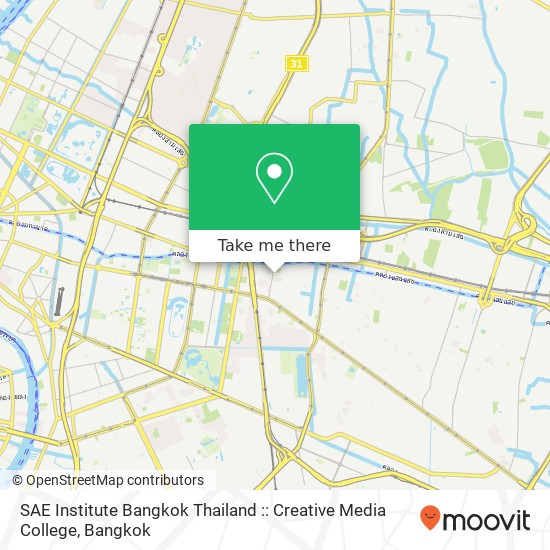 SAE Institute Bangkok Thailand :: Creative Media College map