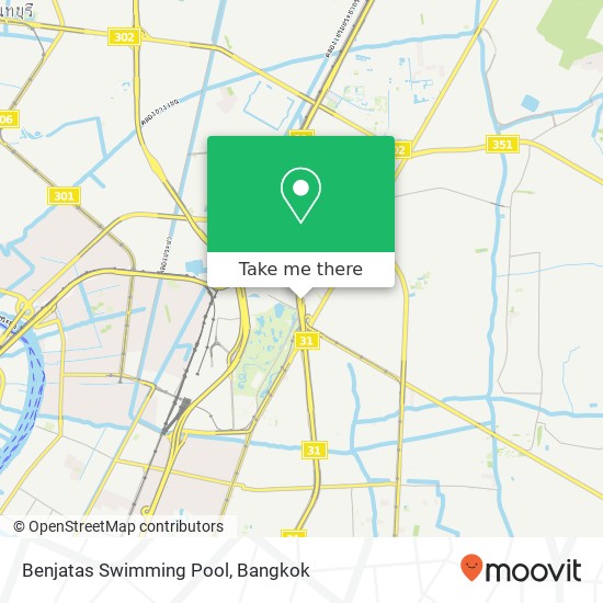 Benjatas Swimming Pool map