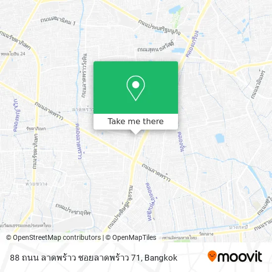 88 ถนน ลาดพร้าว ซอยลาดพร้าว 71 map