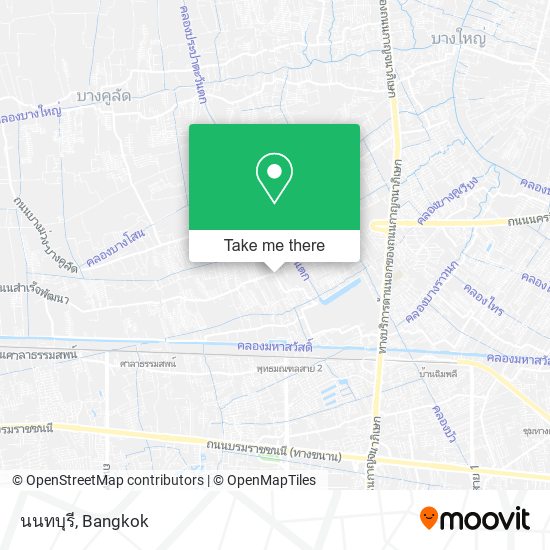 นนทบุรี map