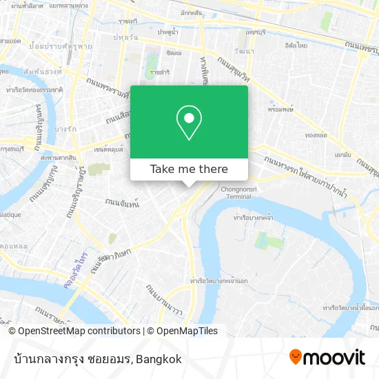 บ้านกลางกรุง ซอยอมร map