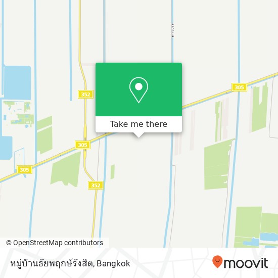 หมู่บ้านธัยพฤกษ์รังสิต map