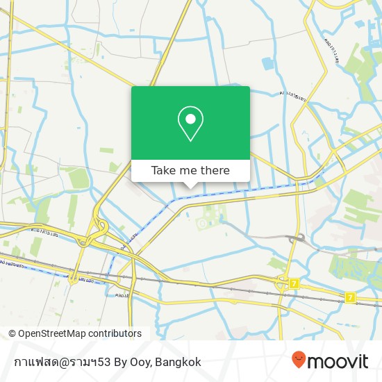 กาแฟสด@รามฯ53 By Ooy map