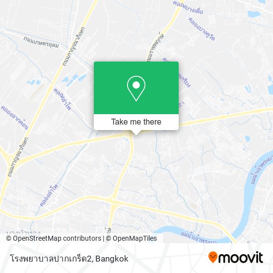 โรงพยาบาลปากเกร็ด2 map