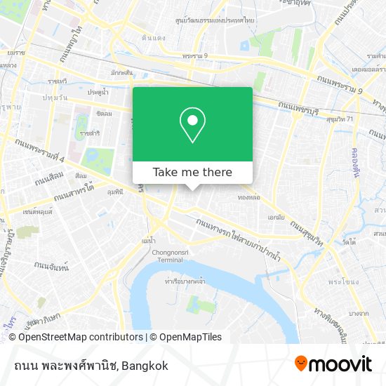 ถนน พละพงศ์พานิช map