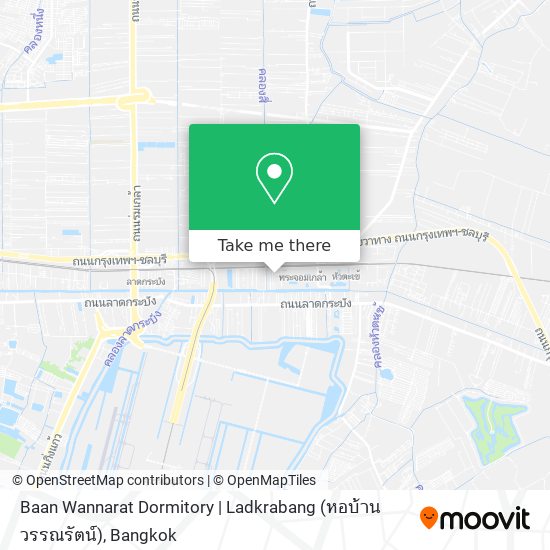 Baan Wannarat Dormitory | Ladkrabang (หอบ้านวรรณรัตน์) map